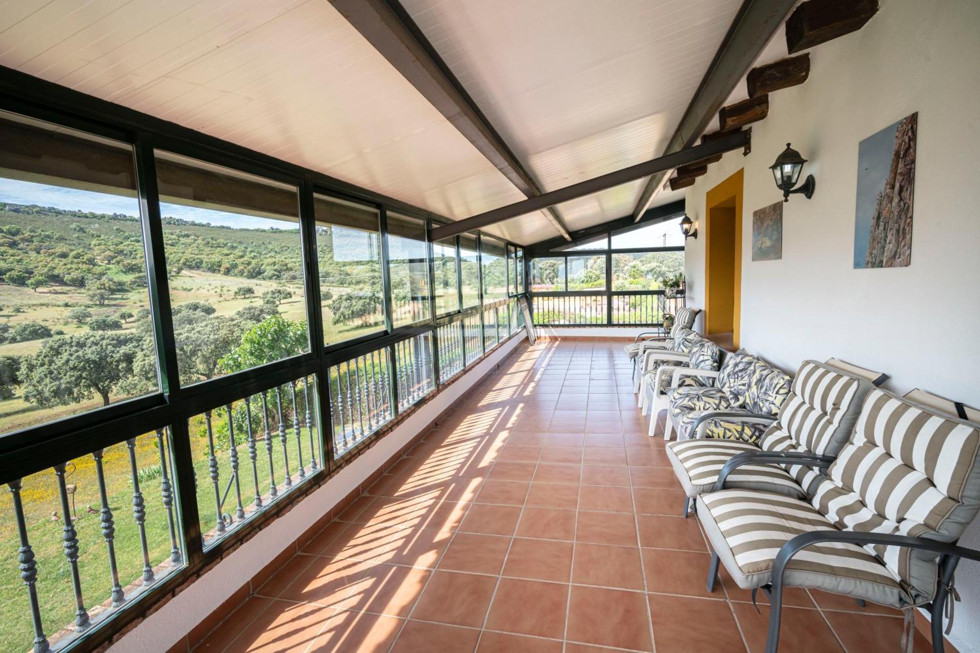 Casa Rural La Sierra De Monfraguee Malpartida De Plasencia Exteriör bild